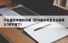 什么是区块链的分链（区块链分叉是怎么回事儿?终于懂了）