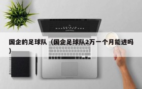 国企的足球队（国企足球队2万一个月能进吗）