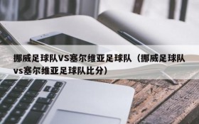 挪威足球队VS塞尔维亚足球队（挪威足球队vs塞尔维亚足球队比分）